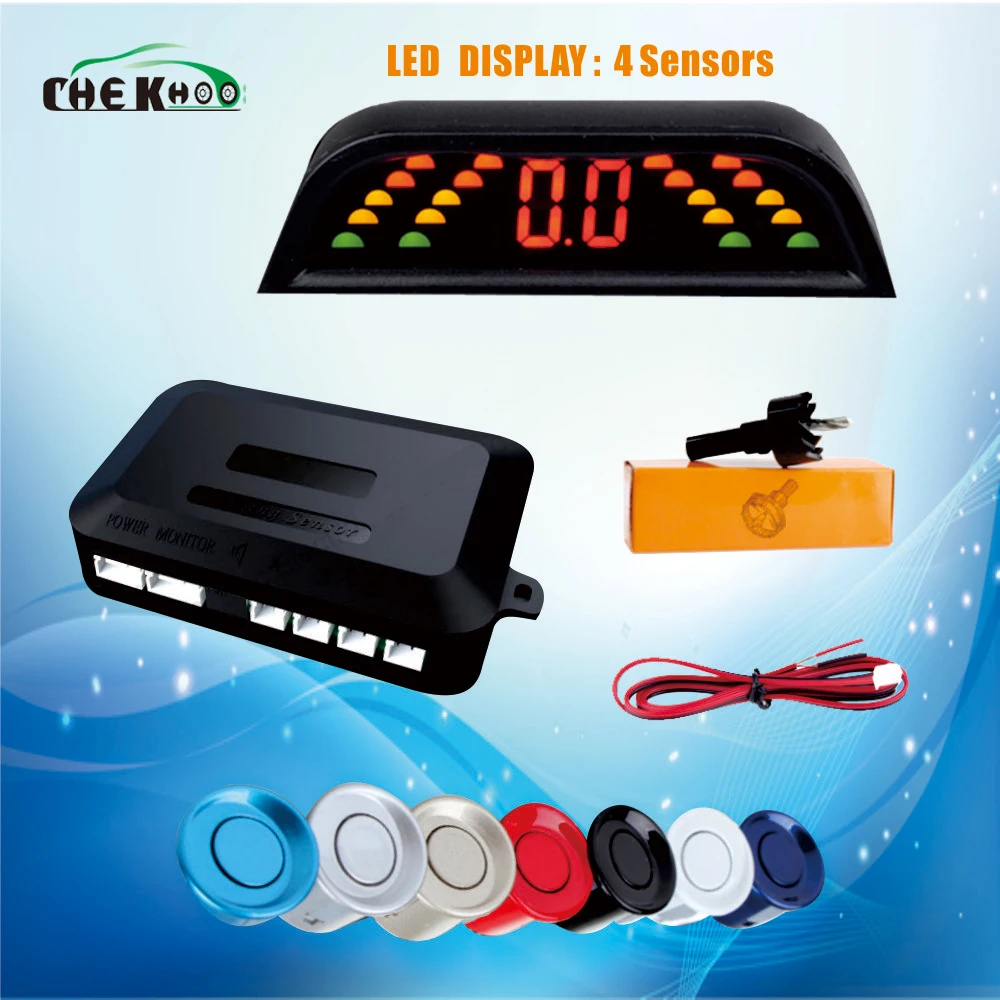 50pcs Car Auto Parktronic LED Parking Sensor With 4 Sensors Reverse Backup Car Parking Radar Monitor Detector System Backlight
50pcs Car Auto Parktronic LED Parking Sensor With 4 Sensors Reverse Backup Car Parking Radar Monitor Detector System Backlight