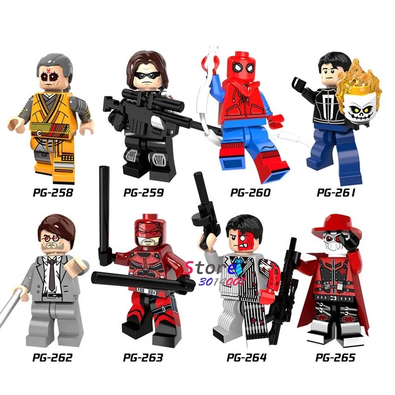 Single DC Comics Spiderman Kaecilius Matt Murdock Ghost Rider building blocks bricks toys for children
Single DC Comics Spiderman Kaecilius Matt Murdock Ghost Rider building blocks bricks toys for children