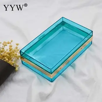 Acrylic Transparent Clutch Chain Box Women Shoulder Bags blue Day Clutches Bags Wedding Party Evening Purse See Through Handbags
Acrylic Transparent Clutch Chain Box Women Shoulder Bags blue Day Clutches Bags Wedding Party Evening Purse See Through Handbags
