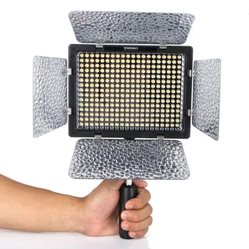 YongNuo YN-300 II LED Camera Video Light Adjustable Color Temperature 3200k-5500k for DSLR Canon Nikon with IR Remote
YongNuo YN-300 II LED Camera Video Light Adjustable Color Temperature 3200k-5500k for DSLR Canon Nikon with IR Remote