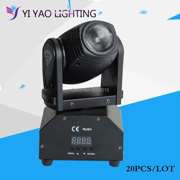 20pcs/lot mini dj controller lamp 10W Beam moving head lights super bright LED DJ disco
20pcs/lot mini dj controller lamp 10W Beam moving head lights super bright LED DJ disco