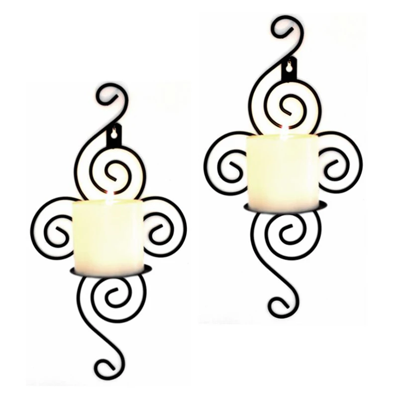 Iron Candle Holders Sconce Hanging Wall Art Candlestick for Decoration Weddings Candle Holder Wedding Centerpieces 8A0987
Iron Candle Holders Sconce Hanging Wall Art Candlestick for Decoration Weddings Candle Holder Wedding Centerpieces 8A0987
