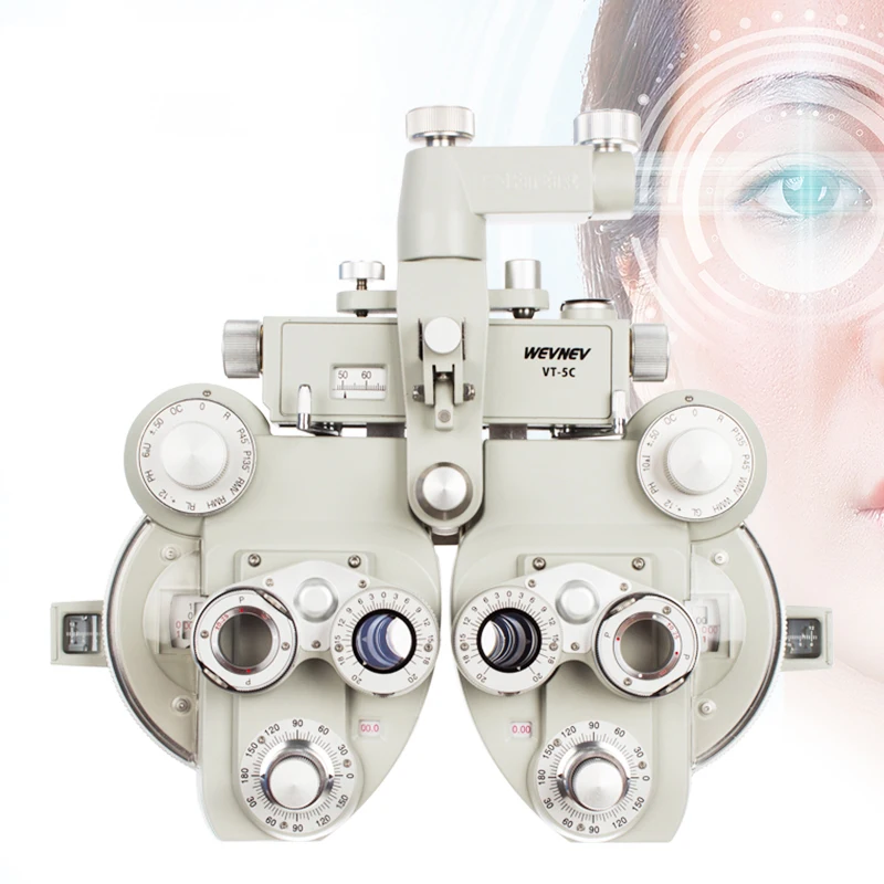 VT-5C Manual Refractor Phoropter Optical view tester Optometry Comprehensive ophthalmoscope Y
VT-5C Manual Refractor Phoropter Optical view tester Optometry Comprehensive ophthalmoscope Y