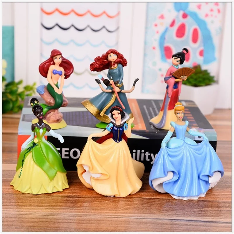 6pcs/set Princess toys Action Figures toys gift collection of children's toys Cartoon Mini Models Toys Gifts Home ornaments gift
6pcs/set Princess toys Action Figures toys gift collection of children's toys Cartoon Mini Models Toys Gifts Home ornaments gift