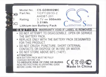 Cameron Sino 950mAh battery for GIROPTIC edges closer to 360 action cam for GOPRO HD Hero3 Black Edition White Hero3+
Cameron Sino 950mAh battery for GIROPTIC edges closer to 360 action cam for GOPRO HD Hero3 Black Edition White Hero3+