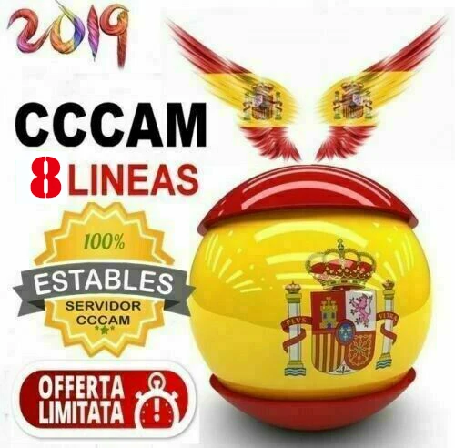 CCcam Clines 8 Line for 1 Year Europe Support Fast and Stable Satellite TV Receiver
CCcam Clines 8 Line for 1 Year Europe Support Fast and Stable Satellite TV Receiver