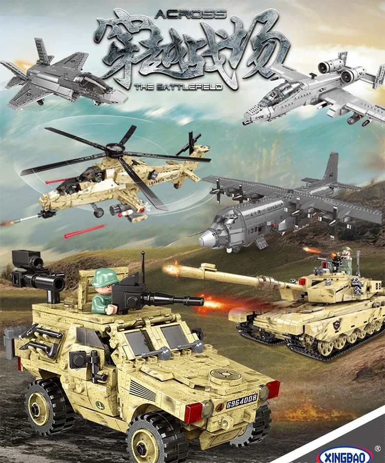 Military Series Armoured vehicles Military combat vehicles Tank Fighter Aerial Gunboat Educational Building Blocks Bricks Toy
Military Series Armoured vehicles Military combat vehicles Tank Fighter Aerial Gunboat Educational Building Blocks Bricks Toy