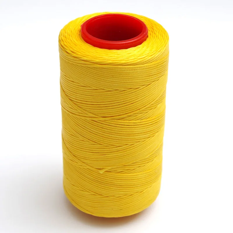 Yellow 250 Meter 1mm Flat Waxed Wax Thread Cord Sewing Craft for DIY Leather Hand Stitching 6
Yellow 250 Meter 1mm Flat Waxed Wax Thread Cord Sewing Craft for DIY Leather Hand Stitching 6