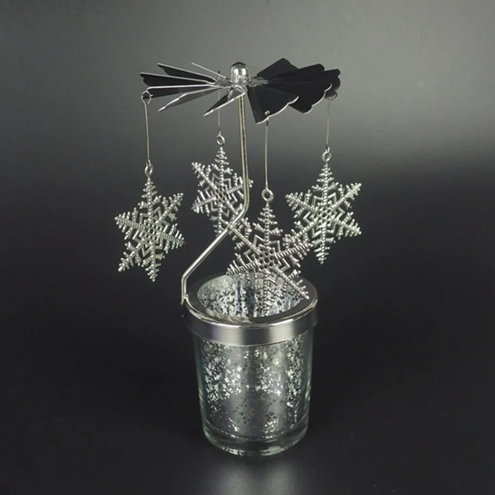 Leaves/Deer Shape Romantic Rotation Candlestick Revolving Door Windmill Starry Sky Candle Holders DIY Desk Decor Christmas Gift
Leaves/Deer Shape Romantic Rotation Candlestick Revolving Door Windmill Starry Sky Candle Holders DIY Desk Decor Christmas Gift