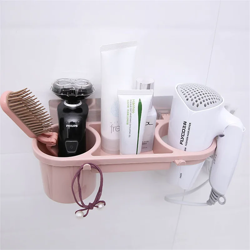 Home Seamless Paste Hair Dryer Storage Rack Strong Bathroom Free Punch Sundries Organizers Cosmetics Towel Storage Holder Hooks
Home Seamless Paste Hair Dryer Storage Rack Strong Bathroom Free Punch Sundries Organizers Cosmetics Towel Storage Holder Hooks
