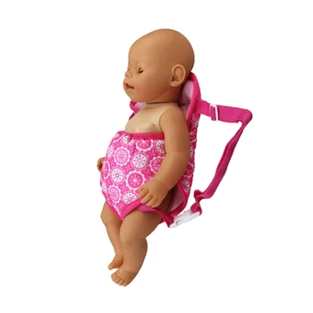 18-inch Doll Pink Backpack-carrier Accessories for My Little Baby-18''/Life/Generation doll Outfit-Toys Girls Gift
18-inch Doll Pink Backpack-carrier Accessories for My Little Baby-18''/Life/Generation doll Outfit-Toys Girls Gift