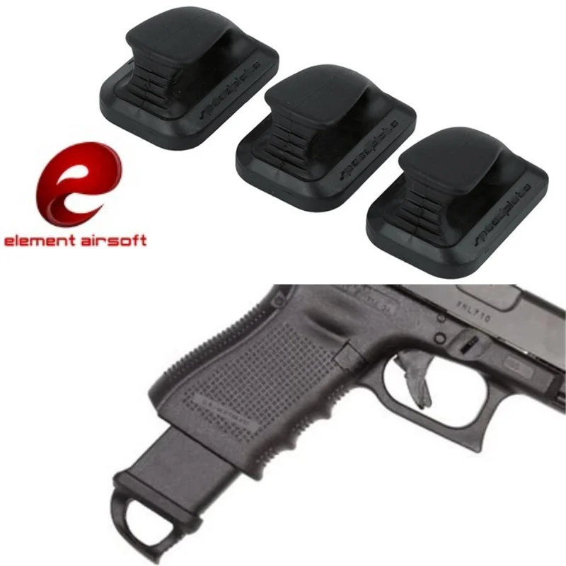 Фото Element Airsoft Pistol Magazine Support Speed plate KSC GLOCK G17 Plate охотничий мягкий - купить