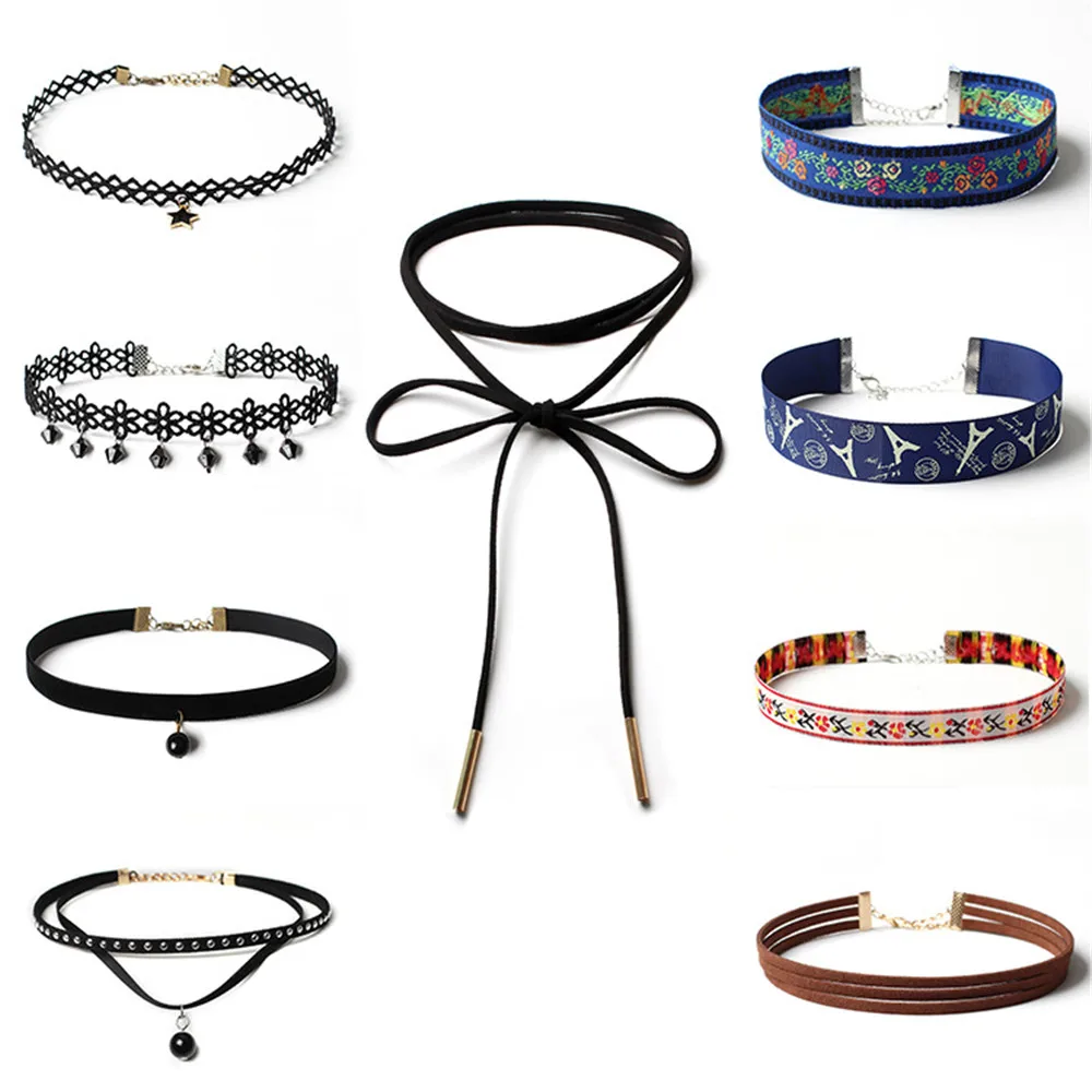 Japan Fabric Lace Printed Flower Summer Girls Woman Choker Vintage Clavicular Chain Short Necklace Jewelry-YYCK005F
Japan Fabric Lace Printed Flower Summer Girls Woman Choker Vintage Clavicular Chain Short Necklace Jewelry-YYCK005F