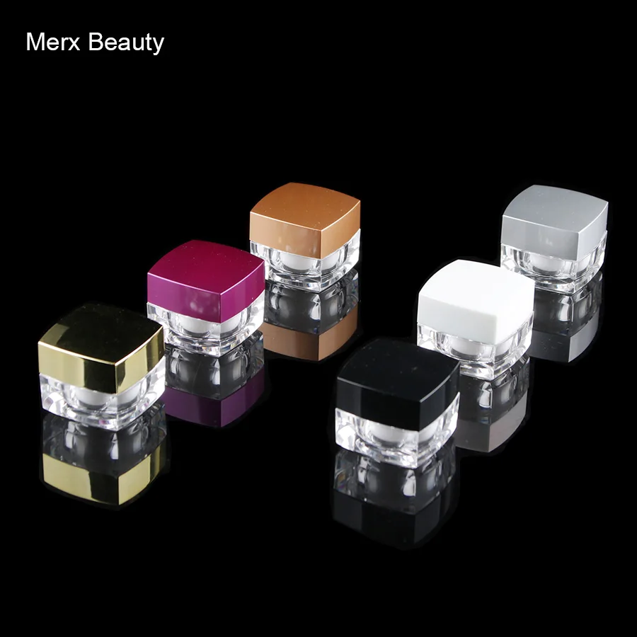 100PCS/Lot, 5g cosmetics cream container, plastic square makeup bottle, eye serum jar bottle container
100PCS/Lot, 5g cosmetics cream container, plastic square makeup bottle, eye serum jar bottle container