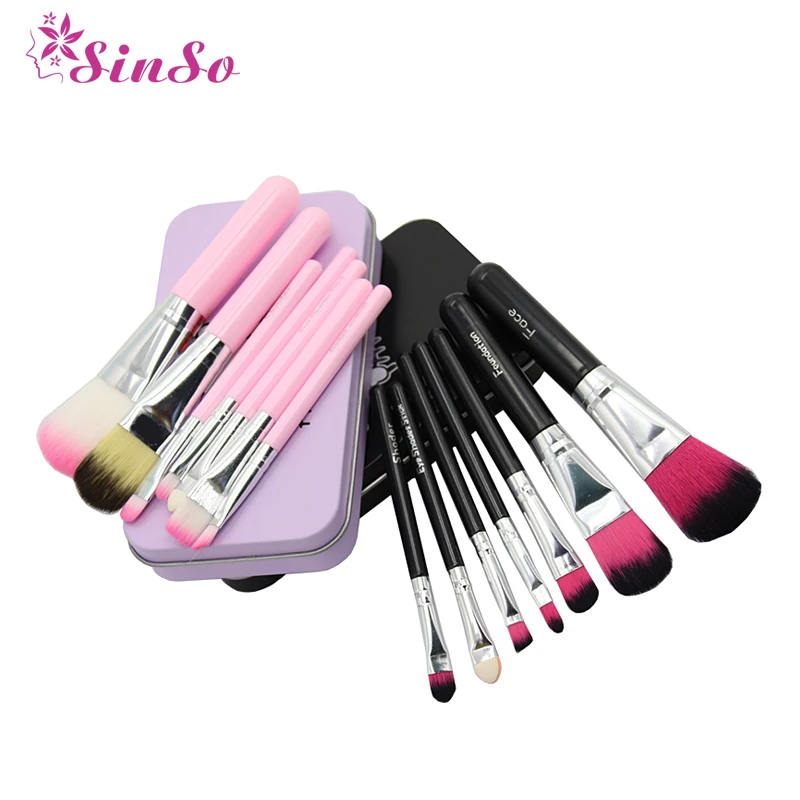 Sinso 1set Hello Kitty pink black 7Pc/set Mini Makeup Brush Set Cosmetics for Make Up Brushes Kits A Set Of Brushes For Make-Up
Sinso 1set Hello Kitty pink black 7Pc/set Mini Makeup Brush Set Cosmetics for Make Up Brushes Kits A Set Of Brushes For Make-Up