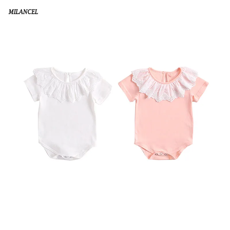 MILANCEL baby bodysuit baby girl summer clothes ruffle collar toddler girls bodysuits short sleeve baby outfit
MILANCEL baby bodysuit baby girl summer clothes ruffle collar toddler girls bodysuits short sleeve baby outfit