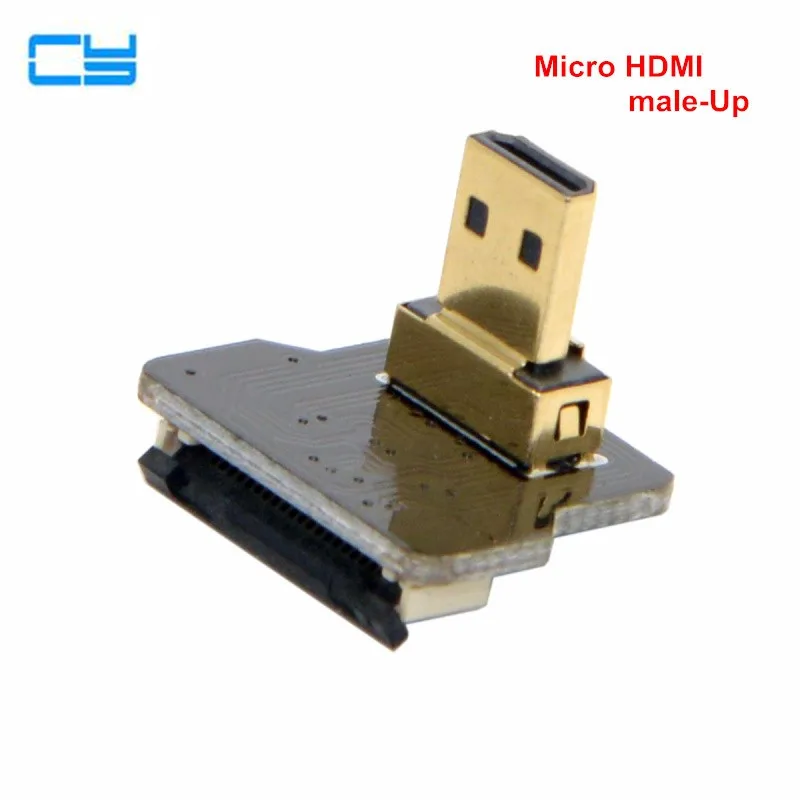 CYFPV Micro HDMI Тип D гнездо и штекер-прямой штекер-вверх штекер-вниз угловой