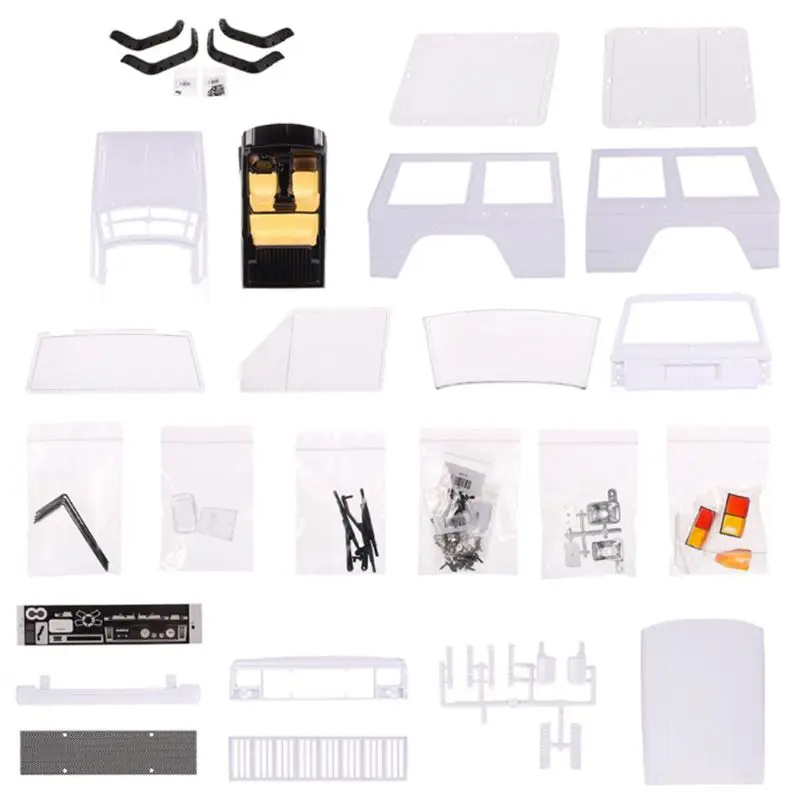Hard Plastic Wheelbase Cherokee Body Car Shell 1/10 RC Crawler Axial SCX10 & SCX10 II 90046 90047 Traxxas TRX4 Kit
Hard Plastic Wheelbase Cherokee Body Car Shell 1/10 RC Crawler Axial SCX10 & SCX10 II 90046 90047 Traxxas TRX4 Kit