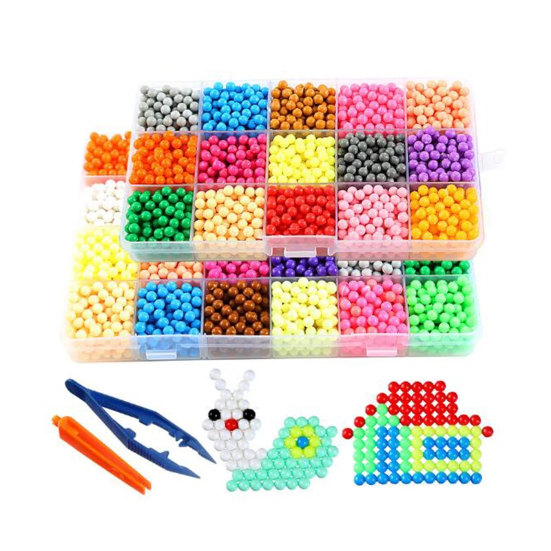 42 Colors DIY Magic Safety Puzzle Water Spray Educational Aqua beads handmade Toys for Children Education toy
42 Colors DIY Magic Safety Puzzle Water Spray Educational Aqua beads handmade Toys for Children Education toy