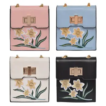 Vintage Women Embroidery Flowers Mini Wallet Crossbody Bag Fashion Women PU leather Square Sling Shoulder Bag Cellphone Bags
Vintage Women Embroidery Flowers Mini Wallet Crossbody Bag Fashion Women PU leather Square Sling Shoulder Bag Cellphone Bags