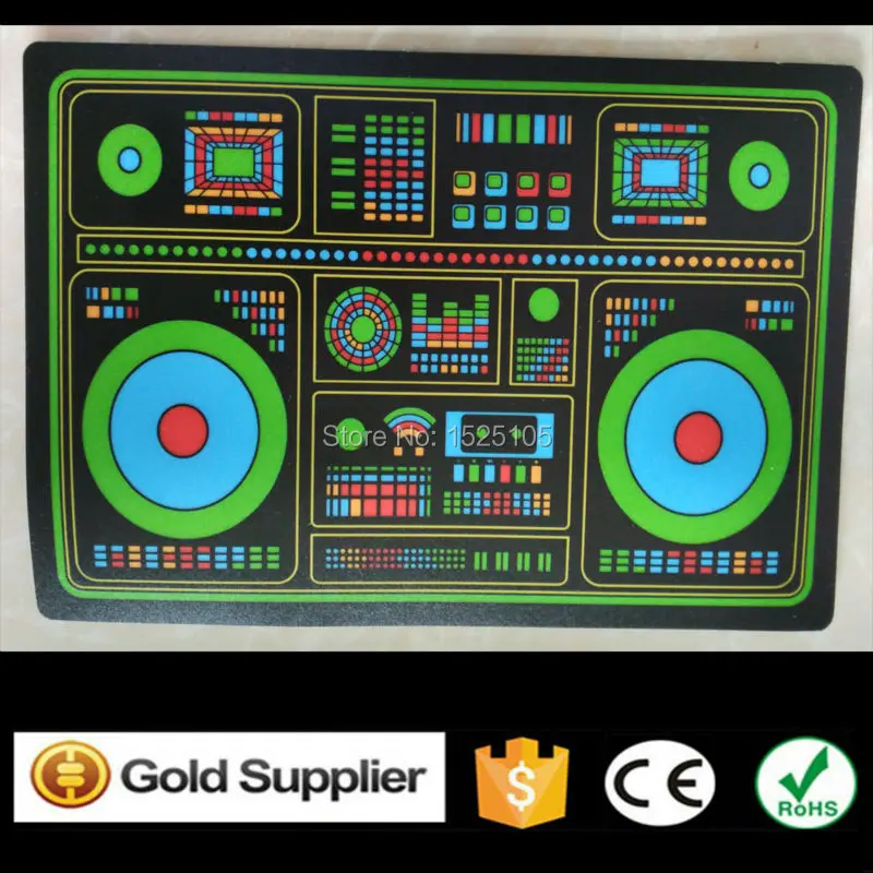 New customzied el Sound active equalizer panel el sheet el paper with 4pcs AAA battery inverter Free Shipping
New customzied el Sound active equalizer panel el sheet el paper with 4pcs AAA battery inverter Free Shipping