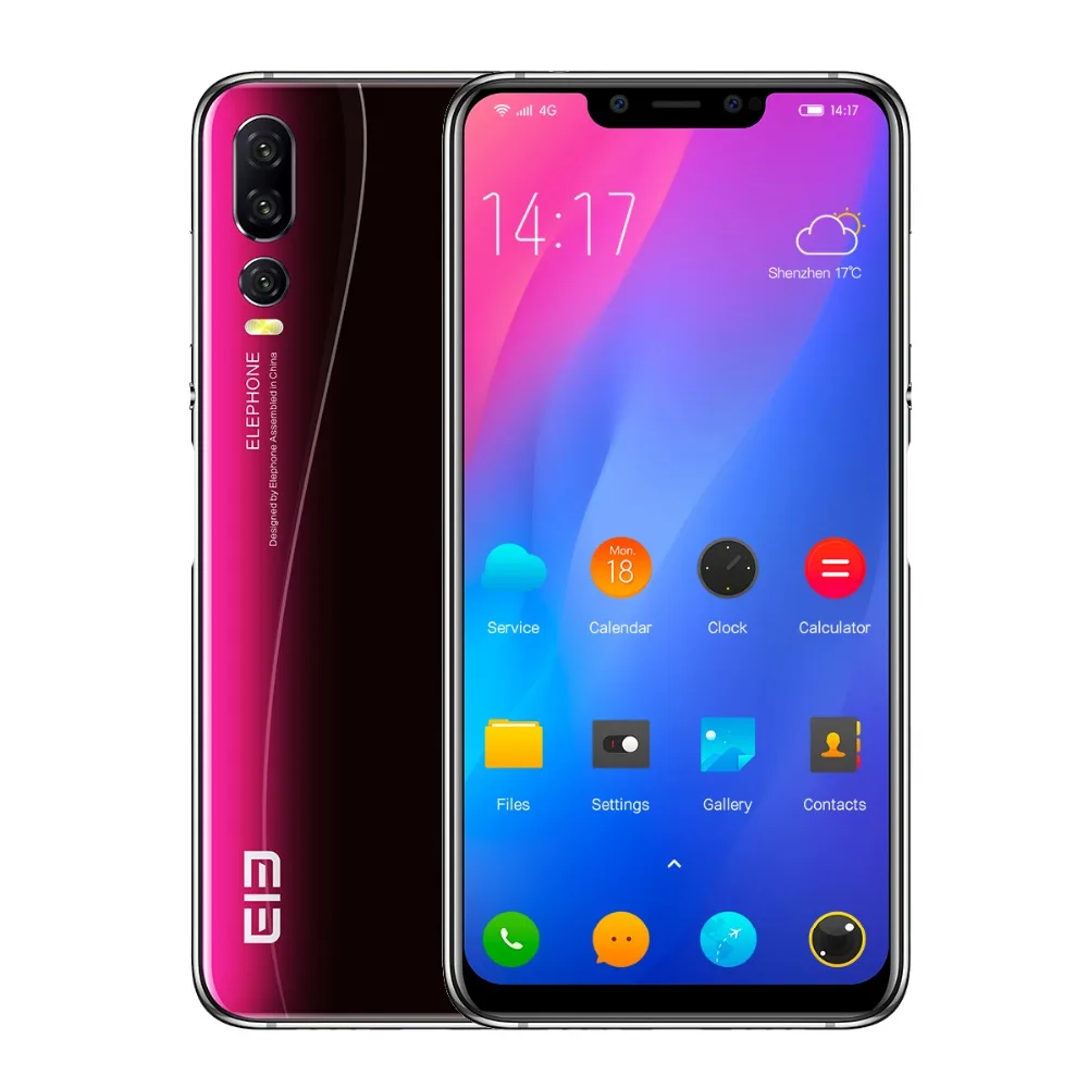 Elephone A5 4G Smartphone 6.18 Inch U-Notch Screen Mobile Phone MT6771 Octa Core 4GB 64GB 4000mAh Android Cellphone
Elephone A5 4G Smartphone 6.18 Inch U-Notch Screen Mobile Phone MT6771 Octa Core 4GB 64GB 4000mAh Android Cellphone