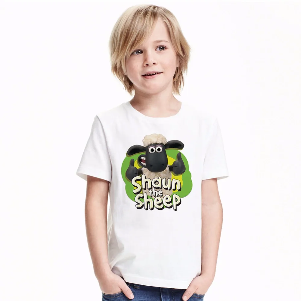 Baby Cartoon Clothes Boy Girl Shaun the Sheep Pattern T Shirt Children Cotton Tee Tops 2017 Kids Sheep T-shirt Summer 1-6 Years
Baby Cartoon Clothes Boy Girl Shaun the Sheep Pattern T Shirt Children Cotton Tee Tops 2017 Kids Sheep T-shirt Summer 1-6 Years