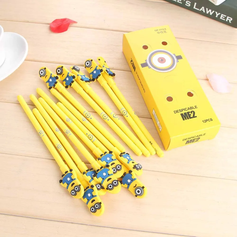24 pcs soft silicone yellow dog cartoon 0.5mm black neutral gel pen creative stationery wholesale cute children lovely
24 pcs soft silicone yellow dog cartoon 0.5mm black neutral gel pen creative stationery wholesale cute children lovely