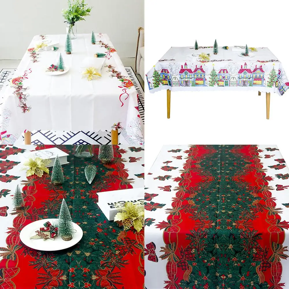 1PC 180cm Santa Clause Bow Christmas Tablecloth Party Table Cover Dining Decoration
1PC 180cm Santa Clause Bow Christmas Tablecloth Party Table Cover Dining Decoration