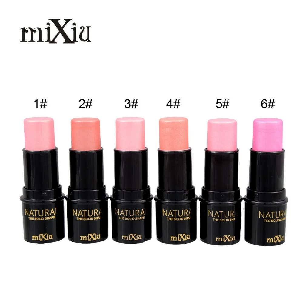 Hot 6pcs/lot Mixiu Brand Blusher Makeup Professional Portable Rotation Blush Cream Natural Beauty Face Blush 6 Color Options
Hot 6pcs/lot Mixiu Brand Blusher Makeup Professional Portable Rotation Blush Cream Natural Beauty Face Blush 6 Color Options