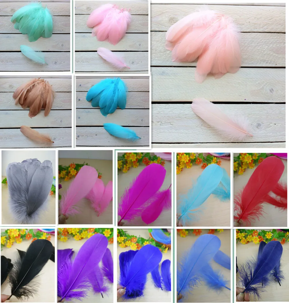 New! Wholesale Natural Quality Goose Feather Color 20 Pcs, 5-7 Inches / 13-18 Cm DIY Jewelry Decoration
New! Wholesale Natural Quality Goose Feather Color 20 Pcs, 5-7 Inches / 13-18 Cm DIY Jewelry Decoration