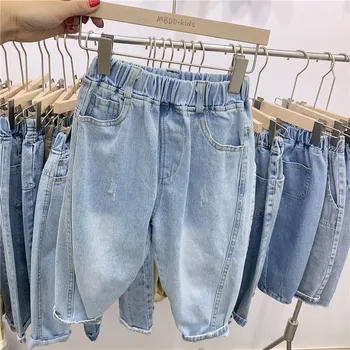 New Spring Autumn Boys Jeans Baby Elastic Waist Casual Pants Children's Trousers 2 3 4 5 6 7 Years Baby Boy Denim Jeans Fashion
New Spring Autumn Boys Jeans Baby Elastic Waist Casual Pants Children's Trousers 2 3 4 5 6 7 Years Baby Boy Denim Jeans Fashion