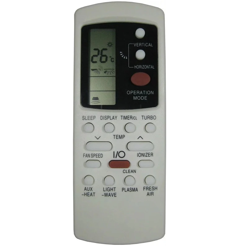 (4pcs) YINGRAY Replacement Remote for Galanz LENNOX ERISSON YAMATSU Air Conditioner Remote Control Model Number GZ-50GB-E1
(4pcs) YINGRAY Replacement Remote for Galanz LENNOX ERISSON YAMATSU Air Conditioner Remote Control Model Number GZ-50GB-E1