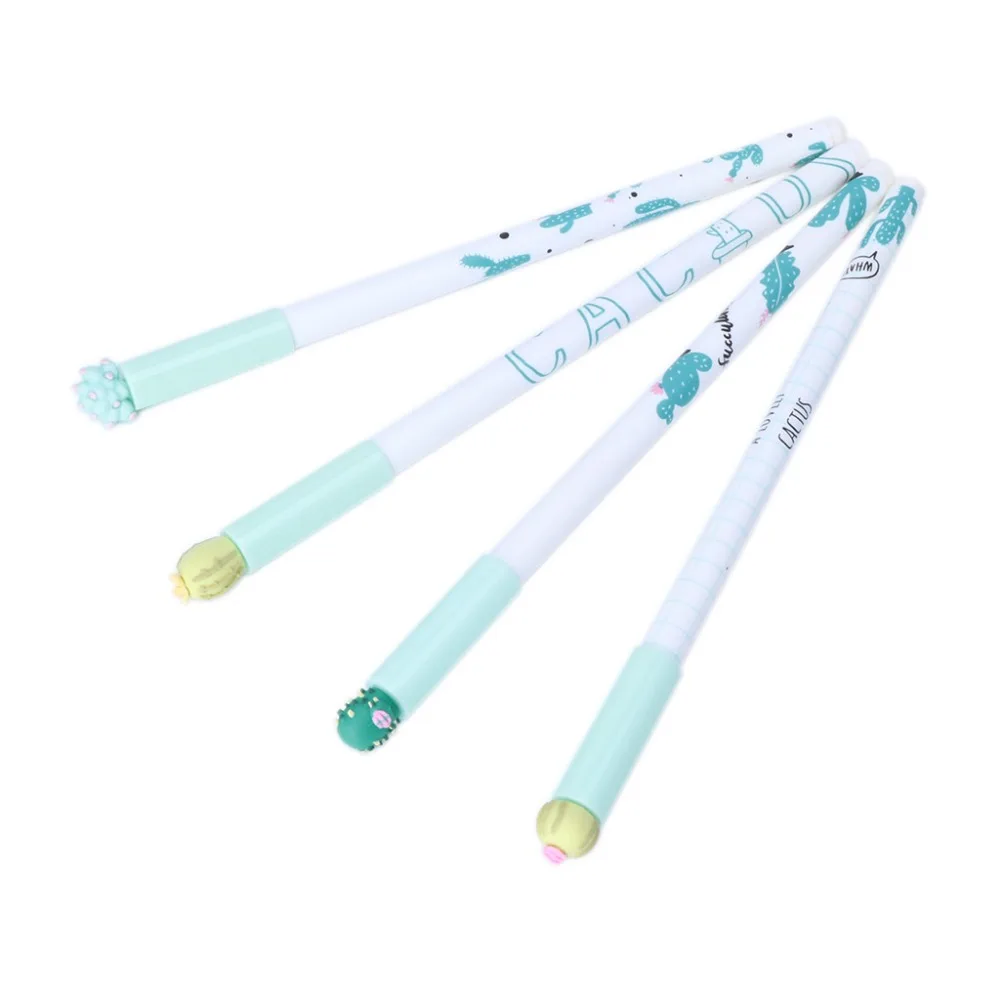 4Pcs Cute Cactus Succulent Plants Gel Ink Pen Office School Supply Stationery
4Pcs Cute Cactus Succulent Plants Gel Ink Pen Office School Supply Stationery