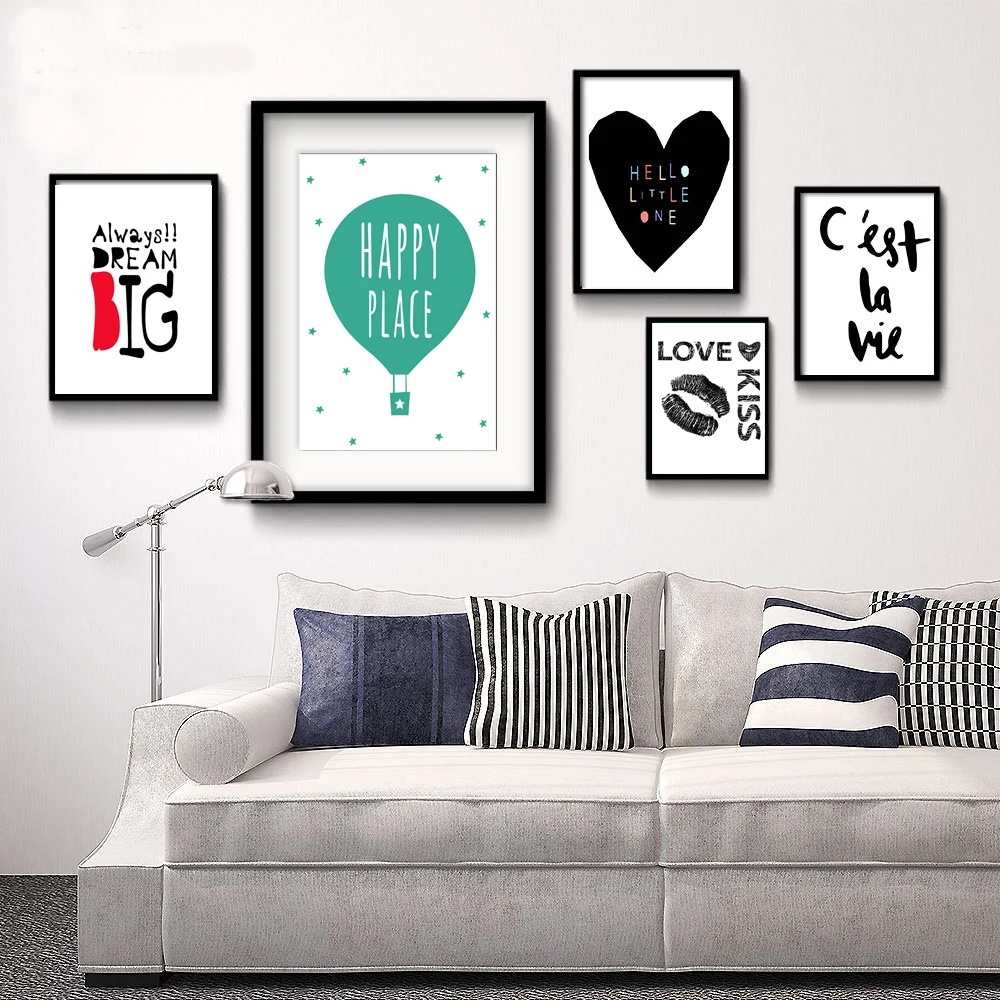 Motivational Quotes Balloon Art Canvas Poster Minimalist Painting Cartoon Picture Modern Baby Kids Room Wall Decoration
Motivational Quotes Balloon Art Canvas Poster Minimalist Painting Cartoon Picture Modern Baby Kids Room Wall Decoration