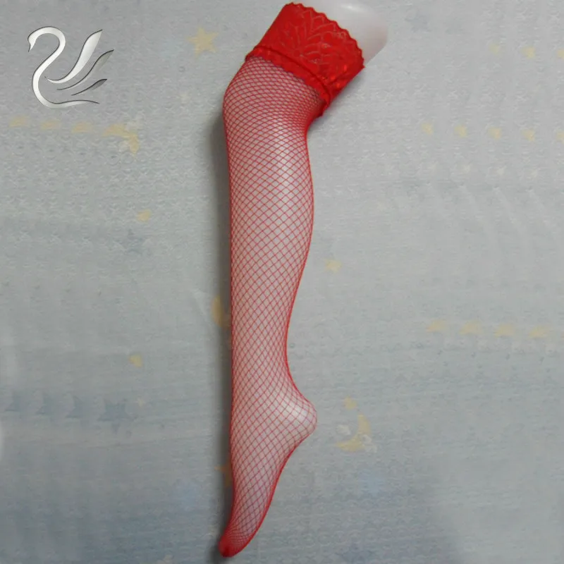 Beilesi сексуальные нейлоновые чулки в сеточку выше колена с кружевным верхом