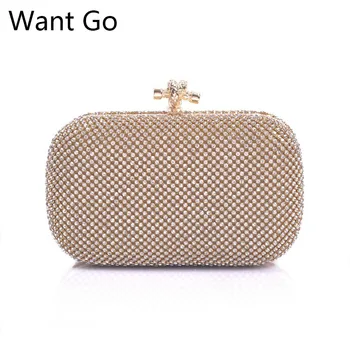 Want Go Fashion Women Rhinestones Evening Bag Hot Sale Diamond Bride Wedding Party Bag High Quality Lady Mini Night Purse Wallet
Want Go Fashion Women Rhinestones Evening Bag Hot Sale Diamond Bride Wedding Party Bag High Quality Lady Mini Night Purse Wallet