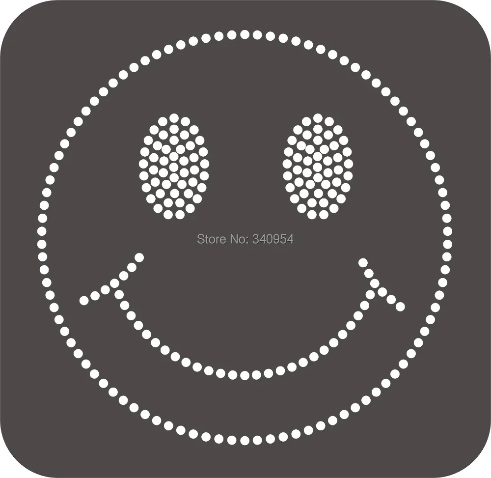 Smile face,20pcs/Lot, free shipping, hot fix motif, rhinestone transfer, iron on transfer,wholesale price
Smile face,20pcs/Lot, free shipping, hot fix motif, rhinestone transfer, iron on transfer,wholesale price