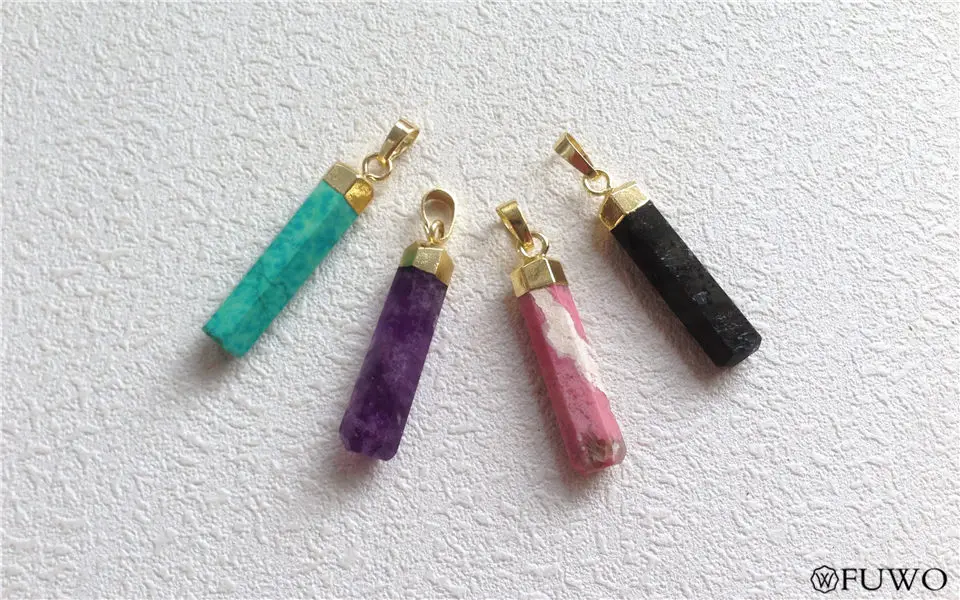 Fashion Hexagonal Column Pendant 8