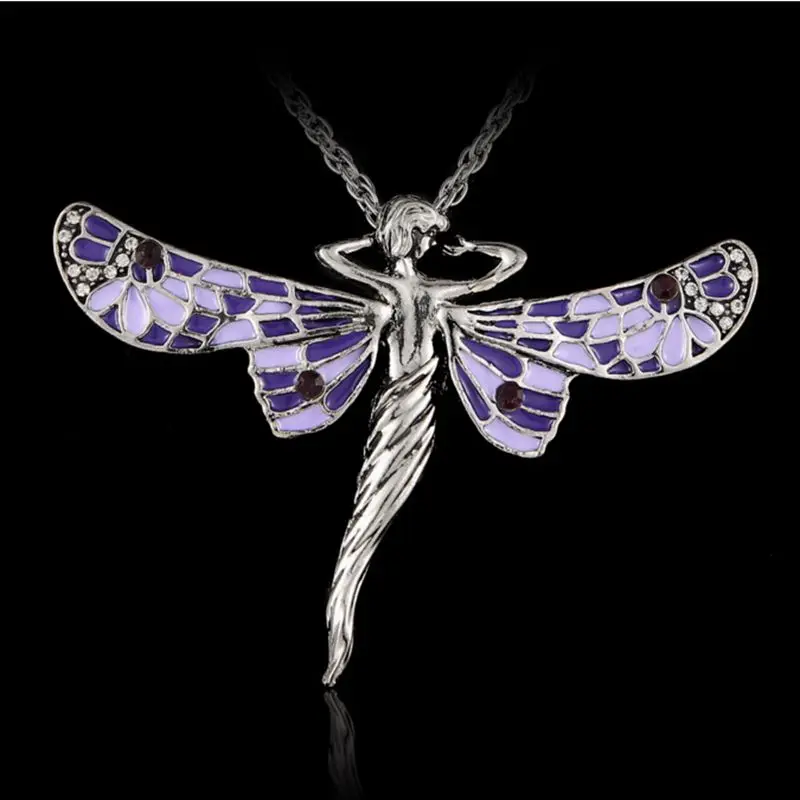 Rinhoo animal Necklace Dragonfly Pendant Silver Chain Necklaces For Women party gift
Rinhoo animal Necklace Dragonfly Pendant Silver Chain Necklaces For Women party gift