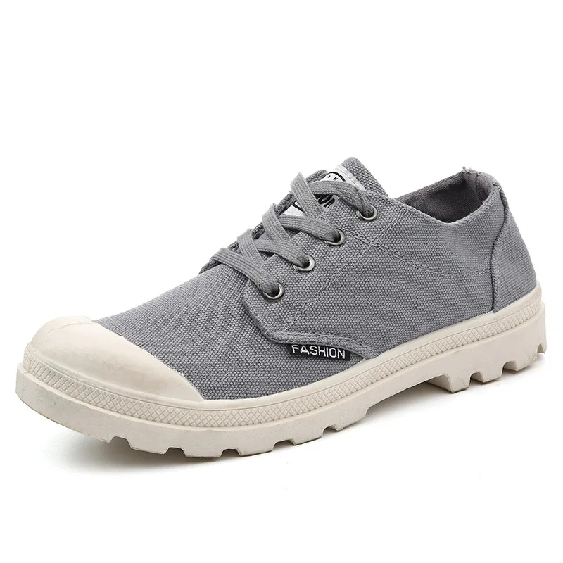 LISM 2018 spring and summer fashion new low canvas men's sneakers outdoor solid color wild breathable non-slip casual shoes
LISM 2018 spring and summer fashion new low canvas men's sneakers outdoor solid color wild breathable non-slip casual shoes
