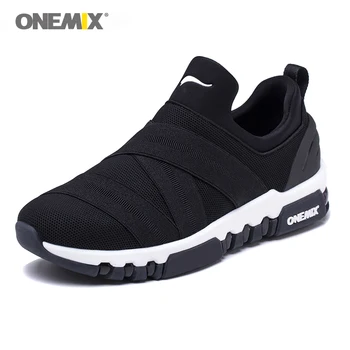ONEMIX Couple Running Shoes for Men Athletic Sneakers in Jogging Trekking Shoes Mesh Vamp Black Sneaker Light Walking Sneakers
ONEMIX Couple Running Shoes for Men Athletic Sneakers in Jogging Trekking Shoes Mesh Vamp Black Sneaker Light Walking Sneakers