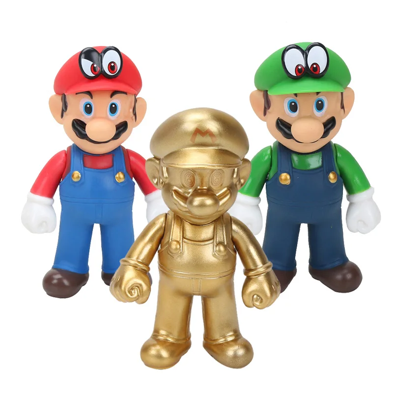 Super Mario Bros Figure Odyssey Mario Luigi Princess Peach Mushroom Decorations PVC Action Figure Model Toys For Gifts
Super Mario Bros Figure Odyssey Mario Luigi Princess Peach Mushroom Decorations PVC Action Figure Model Toys For Gifts