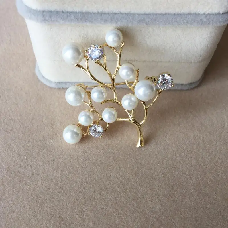 New Fashion Branch Imitation Pearl Luxury Rhinestone Atmospheric Brooch Ladies Gift Jewelry Flower Brooch Teardrop Brooch Pins
New Fashion Branch Imitation Pearl Luxury Rhinestone Atmospheric Brooch Ladies Gift Jewelry Flower Brooch Teardrop Brooch Pins