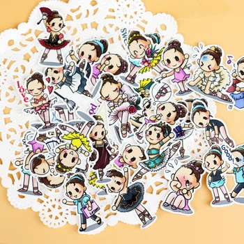 40pcs Hand drawing Ballerina Ballet girls thin Paper Stickers Crafts And Scrapbooking Decorative planner Sticker Stationery
40pcs Hand drawing Ballerina Ballet girls thin Paper Stickers Crafts And Scrapbooking Decorative planner Sticker Stationery