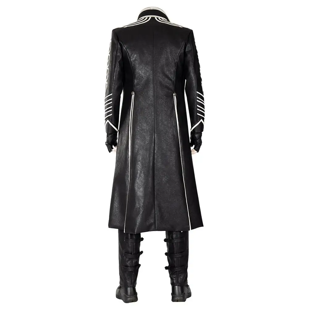Игра DMC May Cry 5 Vergil Косплей Костюм для взрослых полный костюм Хэллоуин карнавальные