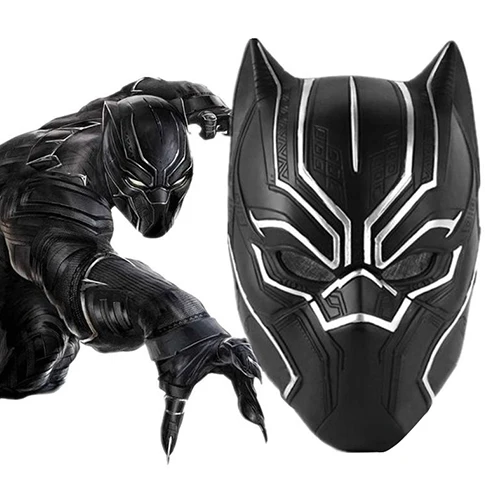 3D Black Panther Mask Movie Fantastic Four Cosplay Props Men's Latex Party Mask for Halloween X-Men Wolverine
3D Black Panther Mask Movie Fantastic Four Cosplay Props Men's Latex Party Mask for Halloween X-Men Wolverine