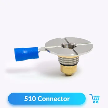 Quartz Banger 510 Connector for Box Mod Atomizer Battery Vape Tank Spring Loaded floating pin DIY Tool E Cigarette Adaptor
Quartz Banger 510 Connector for Box Mod Atomizer Battery Vape Tank Spring Loaded floating pin DIY Tool E Cigarette Adaptor