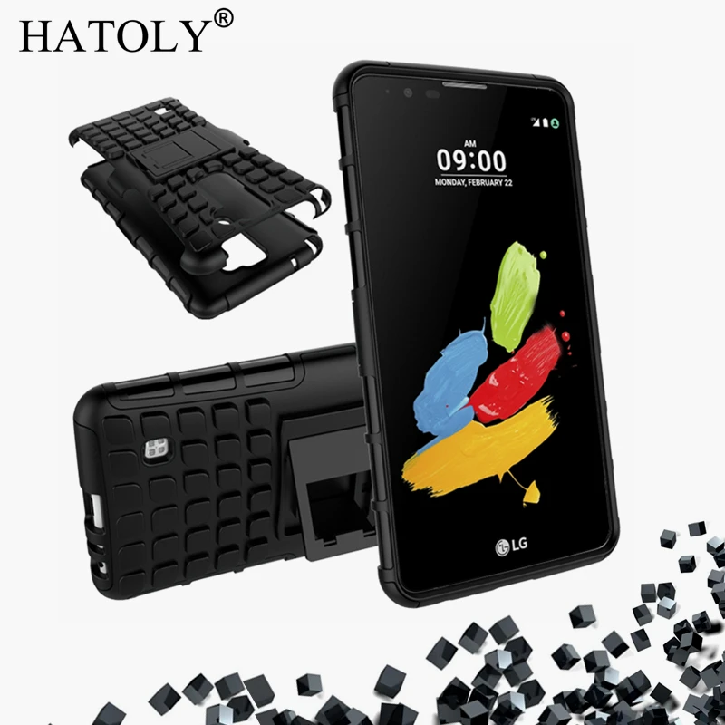 Чехол HATOLY для LG Stylus 2 мягкий силиконовый и жесткий пластиковый чехол K520 LS775