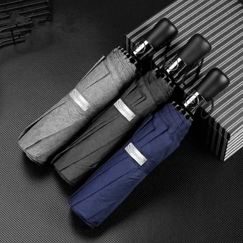 10 Rib Strong Automatic men's umbrellas folding /windproof male parasol umbrellas rain three folding
10 Rib Strong Automatic men's umbrellas folding /windproof male parasol umbrellas rain three folding